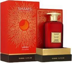 Hamidi Shams Edition Ambre 100ml L’Eau De Aqua | Perfumes for Men | Alcohol-Free | Premier Long Last